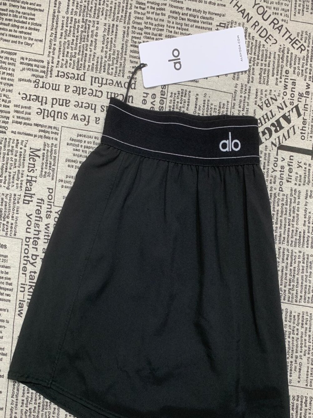 Brand new ALO Yoga Match Point black athletic skirt🖤Lightweight and comfortable - Picture 6 of 7